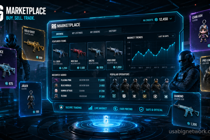 R6 Marketplace Guide: Buy, Sell & Trade Skins Safely