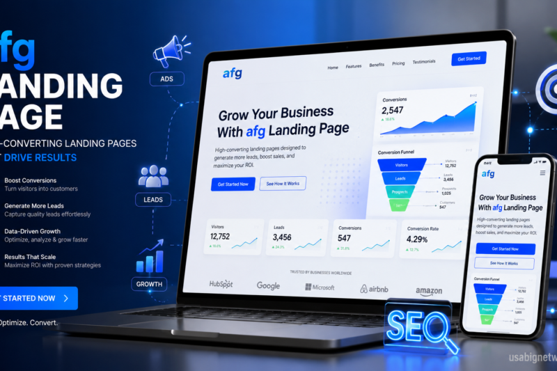 AFG Landing Page: The Complete Guide to Building High-Converting Pages for Digital Growth