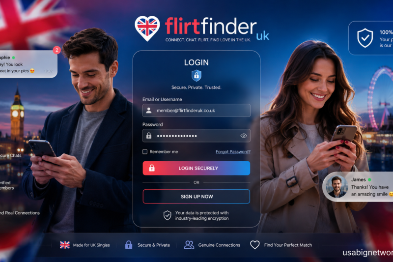 FlirtFinder UK Login: Complete Guide to Online Dating Access, Features, and Safety