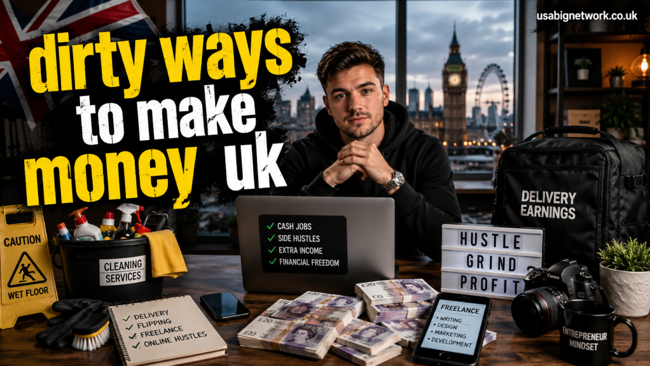 dirty ways to make money uk